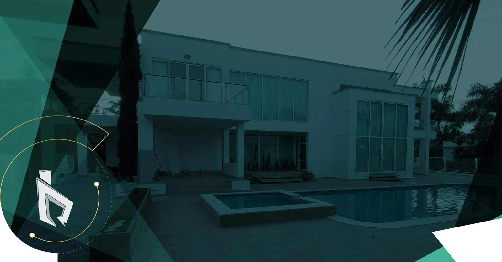 Casa remodelada con piscina: remodelaciones, mantenimientos y reparaciones en Bogotá por DBR Construcciones