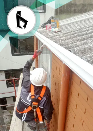 Instalación de canales y bajantes Bogotá — DBR Construcciones